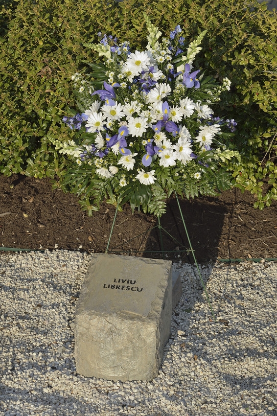 Liviu Librescu stone at April 16 Memorial